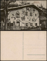Ansichtskarte Mittenwald Bemaltes Bauernhaus 1910 - Mittenwald