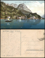 Ansichtskarte Lugano Lago Di Lugano Valsolda San Mamette E Castello 1912 - Sonstige & Ohne Zuordnung