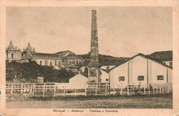 ALCOBAÇA - Obelisco E Convento  ( 2 Scans ) - Leiria