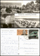 Heringsdorf Usedom DDR Mehrbildkarte Mit Orts-/  Kurpark Strand 1979 - Sonstige & Ohne Zuordnung