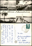 Ansichtskarte Pieskow-Bad Saarow Scharmützelsee DDR Mehrbildkarte 1971 - Bad Saarow