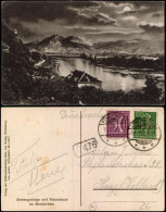 Königswinter Siebengebirge Bei Mondschein 1922  Gel. Ziffern 100+50 Pfg - Königswinter