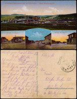 Ansichtskarte Münsingen Württemberg Übungsplatz - 4 Bild 1915  Feldpoststempel - Muensingen