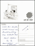 Jovan Prokopijević Karikatur Motivkarte Thema Schach (Chess) 1990 - Zeitgenössisch (ab 1950)