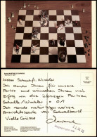 André MARTINS DE BARROS ÉCHEC ET MAT Motivkarte Schach (Chess) 2005/1983 - Contemporain (à Partir De 1950)