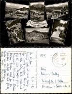 Ansichtskarte Oberstaufen Stadt Und Umlandansichten Mehrbild 1962 - Oberstaufen