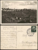 Ansichtskarte Rothenburg Ob Der Tauber Kappenzipfel Panorama-Ansicht 1938 - Rothenburg O. D. Tauber