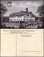 Ansichtskarte Kirchheim Unter Teck Höhere Handelsschule Und Pädagogium 1912 - Kirchheim