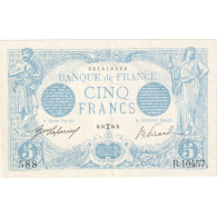 France, 5 Francs, Bleu, 1916-02-21, R.10457, SPL - 5 F 1912-1917 ''Bleu''