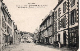 Rue Du Chateau Ancienne Artere Centrale De La Ville Close Erreur 1982 - Quimperlé