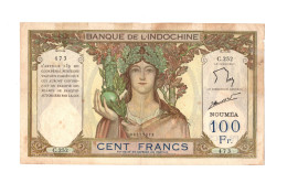 French Indochina New Caledonia 100 Francs ND1963  P-42 Good Condition - Autres - Asie