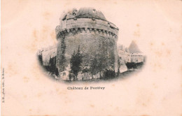 FRANCE - Château De Pontivy - Vue Générale - De L'extérieure - Carte Postale Ancienne - Pontivy