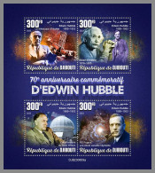 DJIBOUTI 2023 MNH Edwin Hubble Telescope M/S – IMPERFORATED – DHQ2416 - Afrika