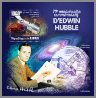 DJIBOUTI 2023 MNH Edwin Hubble Telescope S/S – IMPERFORATED – DHQ2416 - Afrika