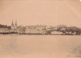 Luzern , Schweiz * Lucerne Suisse * Photo Ancienne 11x8cm - Luzern