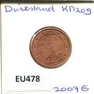 5 EURO CENTS 2007 GERMANY Coin #EU478.U.A - Duitsland