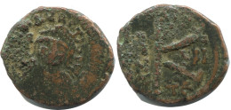 FLAVIUS PETRUS SABBATIUS 1/2 Follis Antiguo BYZANTINE Moneda 4.7gr/23mm #AB375.9.E.A - Bizantine