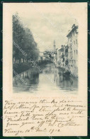 Vicenza Città Fiume Retrone SCOLLATA Cartolina RT1956 - Vicenza