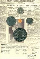NIEDERLANDE NETHERLANDS 1941/1995 MINT SET 4 Münze SILBER #SET1064.7.D.A - Jahressets & Polierte Platten
