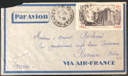 Indochine, PA N°16 Sur Enveloppe TAD Phnom Penh 8.12.1939 - (W1527) - Cartas & Documentos