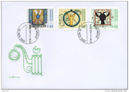Liechtenstein - 2002 FDC Enseignes - Storia Postale