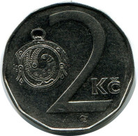 2 KORUN 1996 REPÚBLICA CHECA CZECH REPUBLIC Moneda #AR218.E.A - Tsjechië