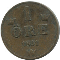 1 ORE 1891 SUECIA SWEDEN Moneda #AD412.2.E.A - Svezia
