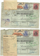 Borderau Distinta Nachnahme Form On Parcel Bulletin Gmund 2mar1913 With "Germania2 P80+p20 To Suisse - Andere & Zonder Classificatie