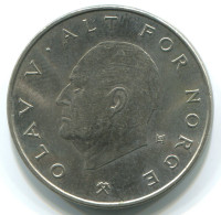 1 KRONE 1981 NORWAY Coin #WW1056.U.A - Norway
