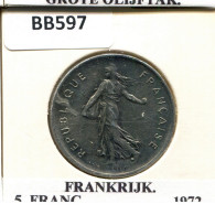 5 FRANCS 1972 FRANCE Pièce #BB597.F.A - 5 Francs