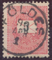 1898. Black Number Krajcar 5kr Stamp, FOLDES - ...-1867 Voorfilatelie