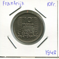 10 FRANCS 1948 FRANCE Coin French Coin #AM646.U.A - 10 Francs