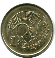 1 CENTS 1998 CYPRUS Coin #AP300.U.A - Chipre