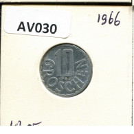 10 GROSCHEN 1966 ÖSTERREICH AUSTRIA Münze #AV030.D.A - Autriche