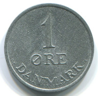 1 ORE 1969 DINAMARCA DENMARK Moneda #WW1032.E.A - Danimarca