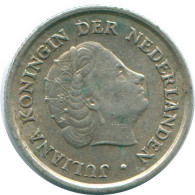 1/10 GULDEN 1966 ANTILLAS NEERLANDESAS PLATA Colonial Moneda #NL12915.3.E.A - Netherlands Antilles