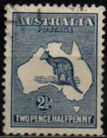 AUSTRALIE 1912-9 O FILIGRANE TYPE III° - Usati