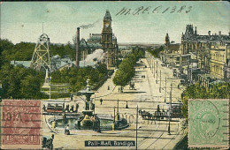 AUSTRALIA - PALI-MALL - BENDIGO - MAILED 1921 / STAMPS  (18196) - Bendigo