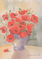 FLOWERS Vintage Ansichtskarte Postkarte CPSM #PBZ263.A - Flowers
