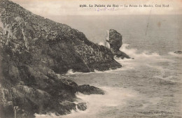 FRANCE - La Pointe Du Raz - La Pointe Du Menhir - Côté Nord - Vue Sur La Mer - Vague - Carte Postale Ancienne - La Pointe Du Raz