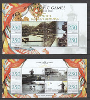 Grenada -  SUMMER OLYMPICS ANTWERP 1920 - Set 2 Of 2 MNH Sheets - Verano 1920: Amberes (Anvers)