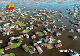 1 AK Benin * Ganvié Ein Pfahlbautendorf Im Nokoué-See, Mit Rund 20.000 Einw. Das Größte Dorf Auf Einem See In Afrika * - Benin