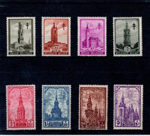 519-526 X Côte 25.00€ - Unused Stamps