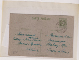 TP ENTIER- ALGERIE -MARIANNE-1.20 F.OB - Used Stamps