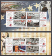 Gambia - SUMMER OLYMPICS LOS ANGELES 1932 - Set 1 Of 2 MNH Sheets - Ete 1932: Los Angeles