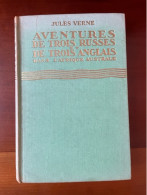 BIBLIOTHEQUE VERTE Jules VERNE - Aventures De 3 Russes Et 3 Anglais - Autres & Non Classés