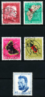 SCHWEIZ PRO JUVENTUTE Nr 588-592 Gestempelt X588E0E - Used Stamps