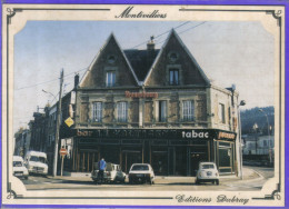 Carte Postale 76. Montivilliers Bar Tabac  Le Voltigeur  Renault 4L  Très Beau Plan - Montivilliers