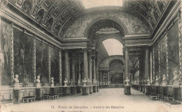 FRANCE - Palais De Versailles - Galerie Des Batailles - Vue à L'intérieure - Carte Postale Ancienne - Versailles (Castello)