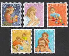 ** PRO/J. 1987 SERIE COLLECTION TIMBRES NEUFS A/GOMME C/S.B.K. Nr:J302/06. Y&TELLIER Nr:1288/92. MICHEL Nr:1359/63.** - Unused Stamps